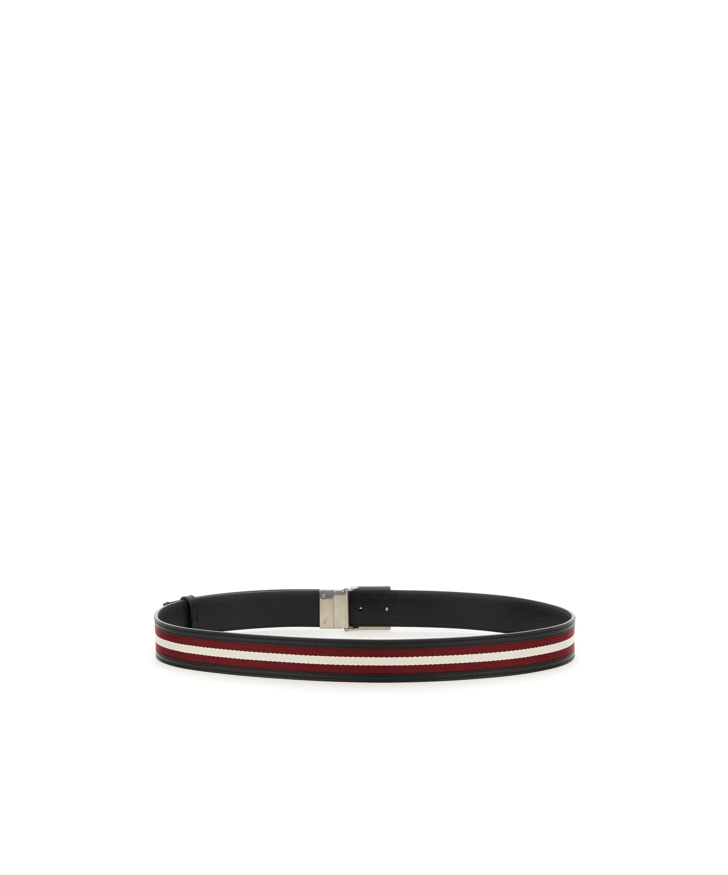 Bally Logo Buckle Belt In Black
