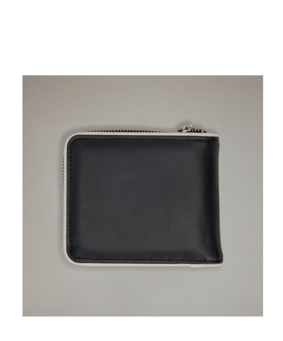 Y-3 Logo-print Bi-fold Wallet In Black