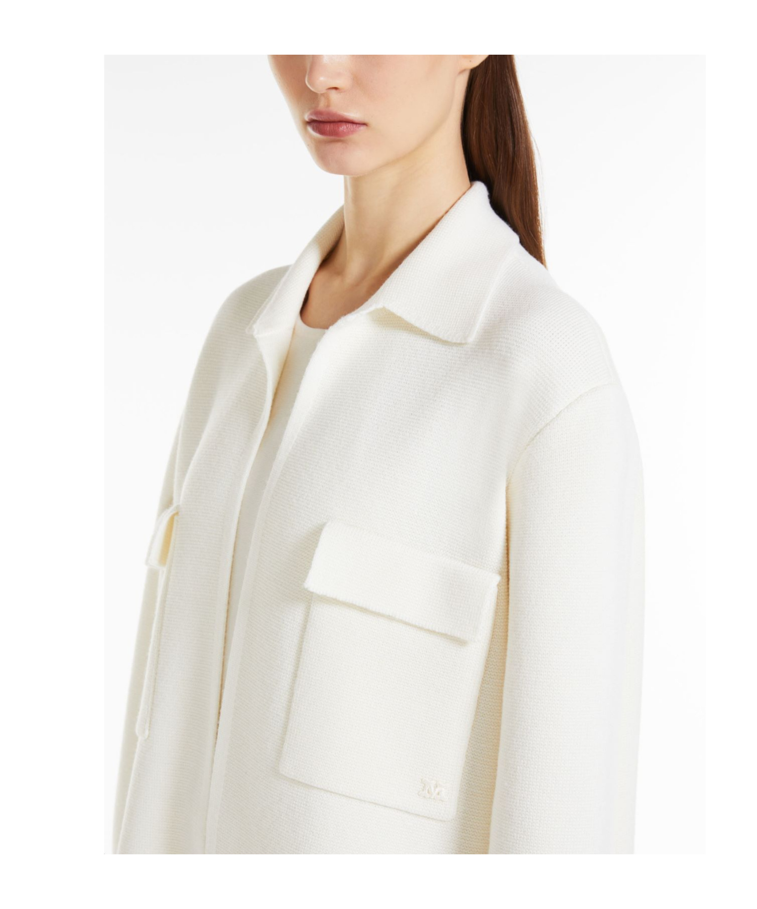 MAX MARA WOOL LONG-SLEEVED JACKET