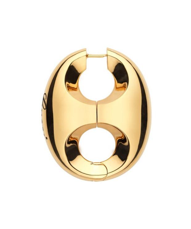 Gucci Marina Sculptured Drop Earrings In Yellow
