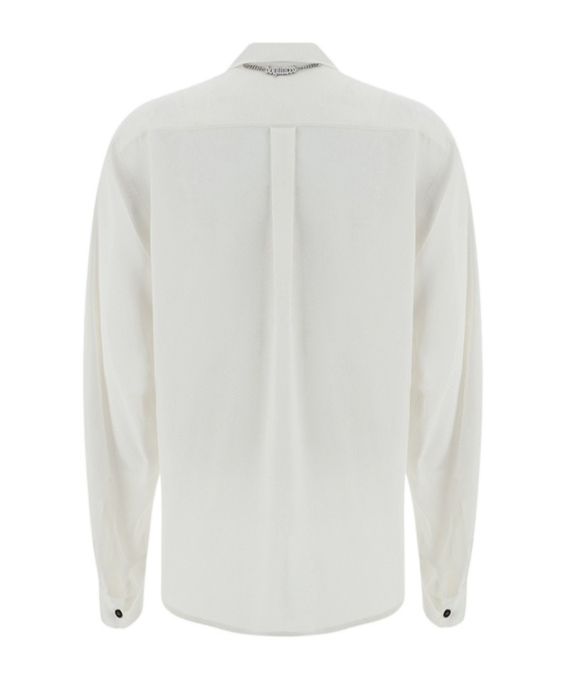 Dsquared2 Pointed-collar Shirt In White