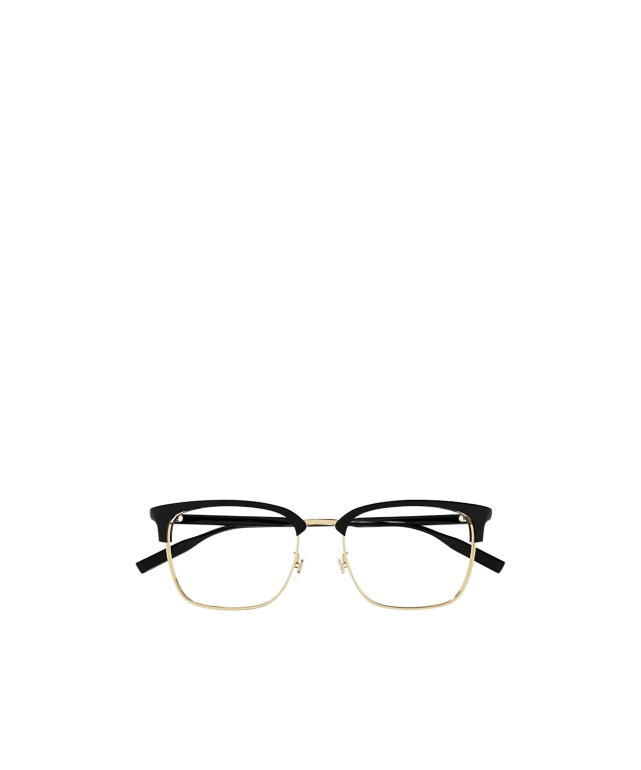 Montblanc Eyewear Square Frame Glasses In Black