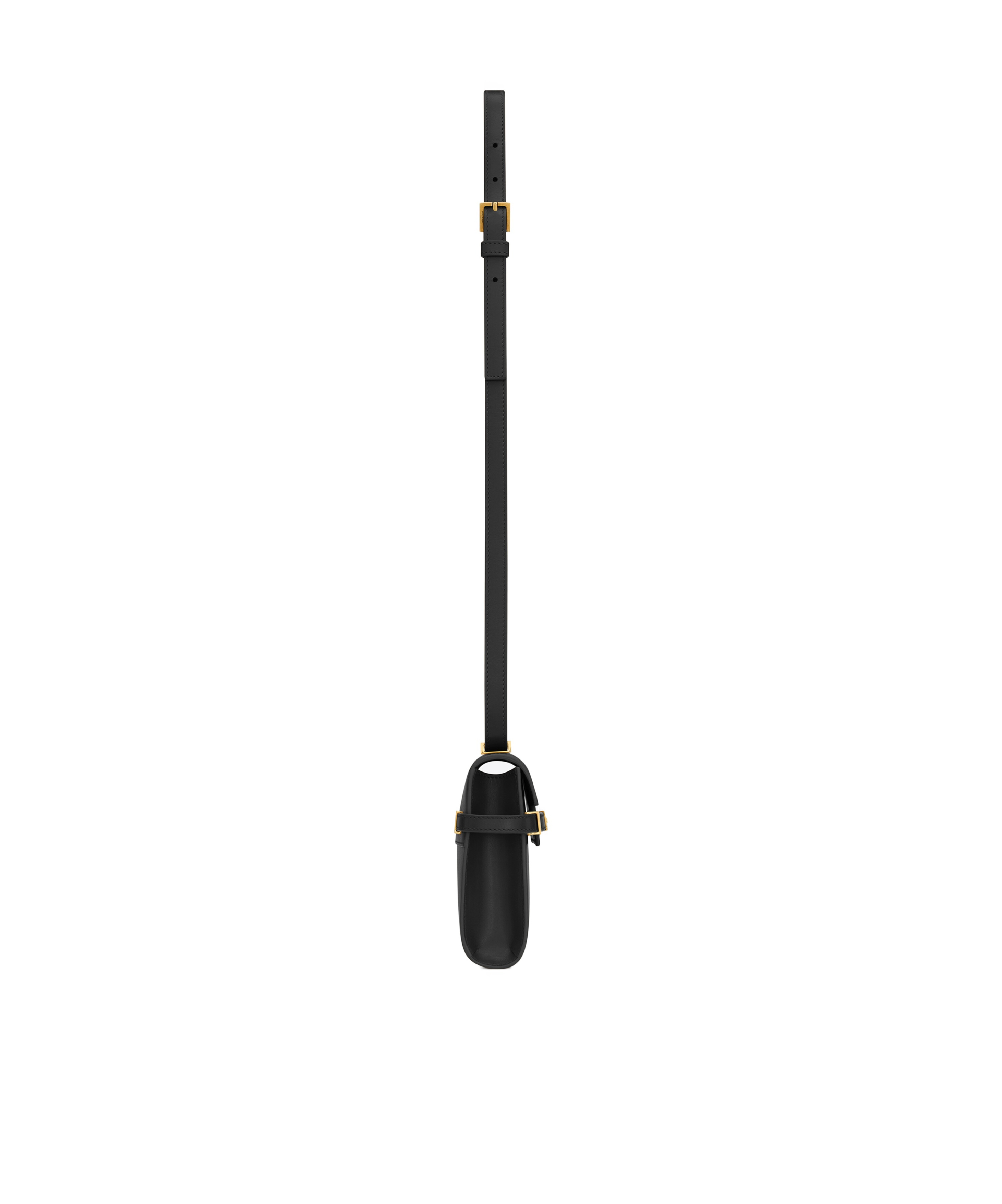 Saint Laurent Baby Manhattan Crossbody Bag In Black
