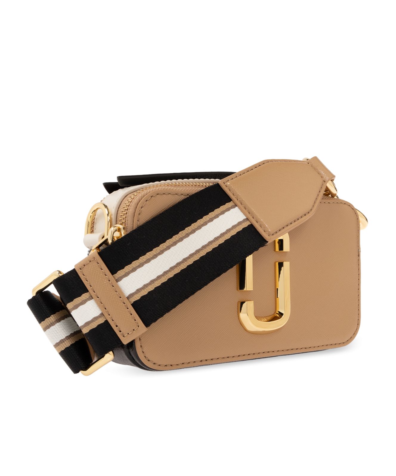 Shop Marc Jacobs Huibiao1 Shoulder Bag In Nude
