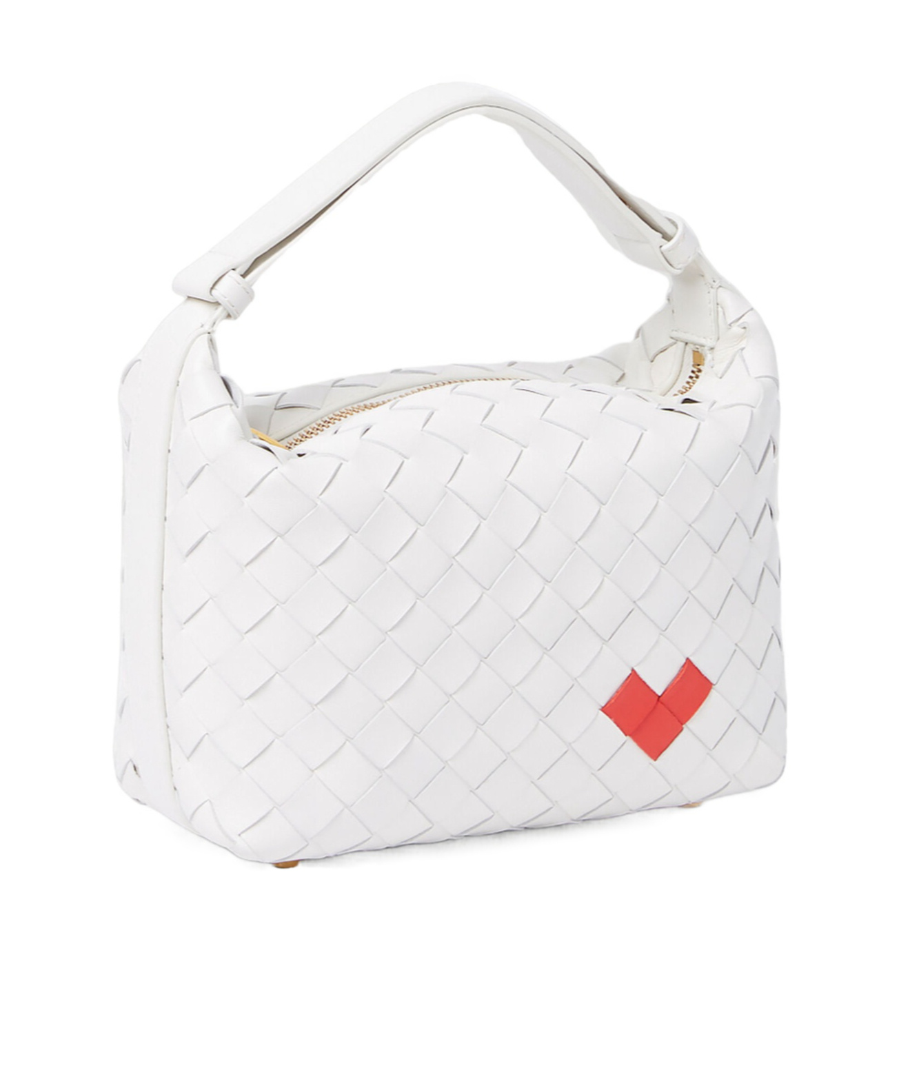Bottega Veneta Mini Wallace Shoulder Backpack In White