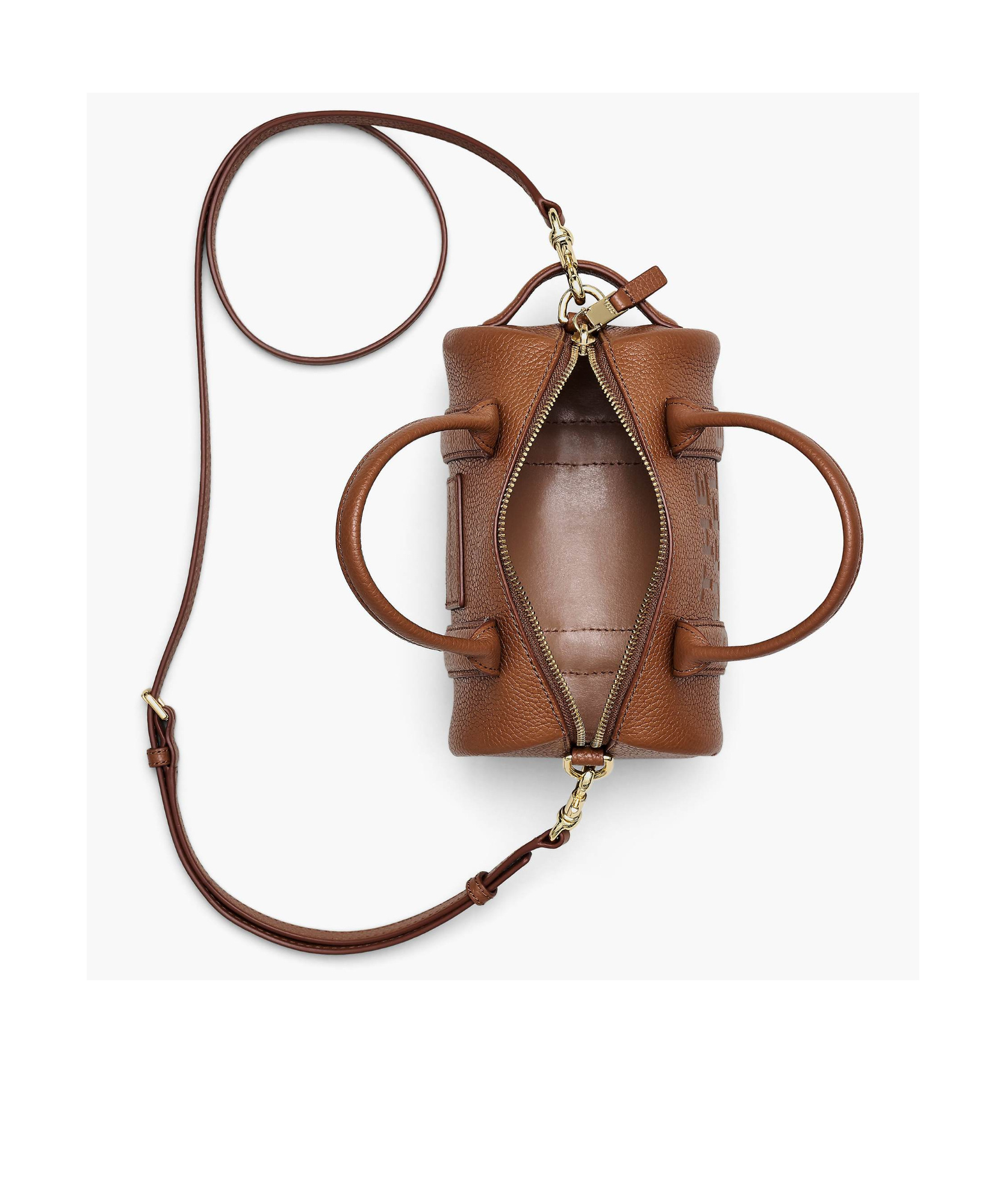 Marc Jacobs Logo Mini Shoulder Bag In Brown