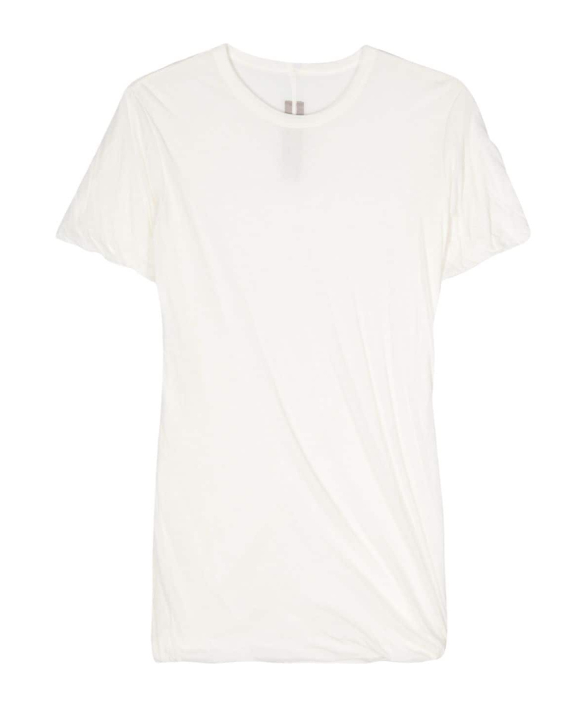 Rick Owens Double-layer T-shirt In White