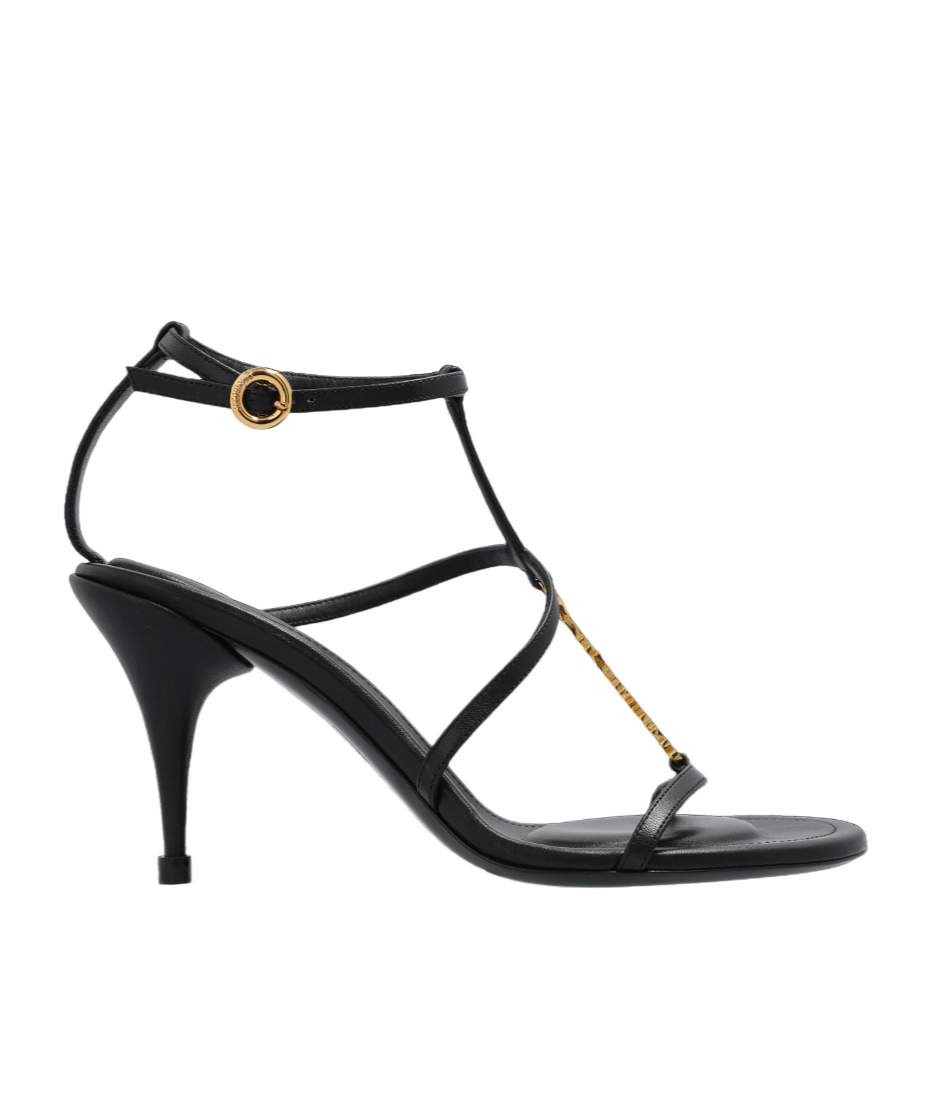 Jacquemus Black Le Chouchou 'les Sandales Pralu' Heeled Sandals In Black