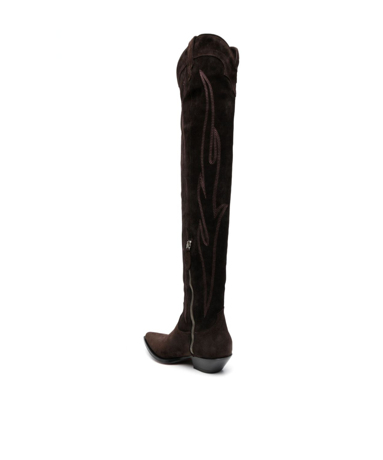 Sonora Woman Knee Boots Black Size 10 Soft Leather In Black