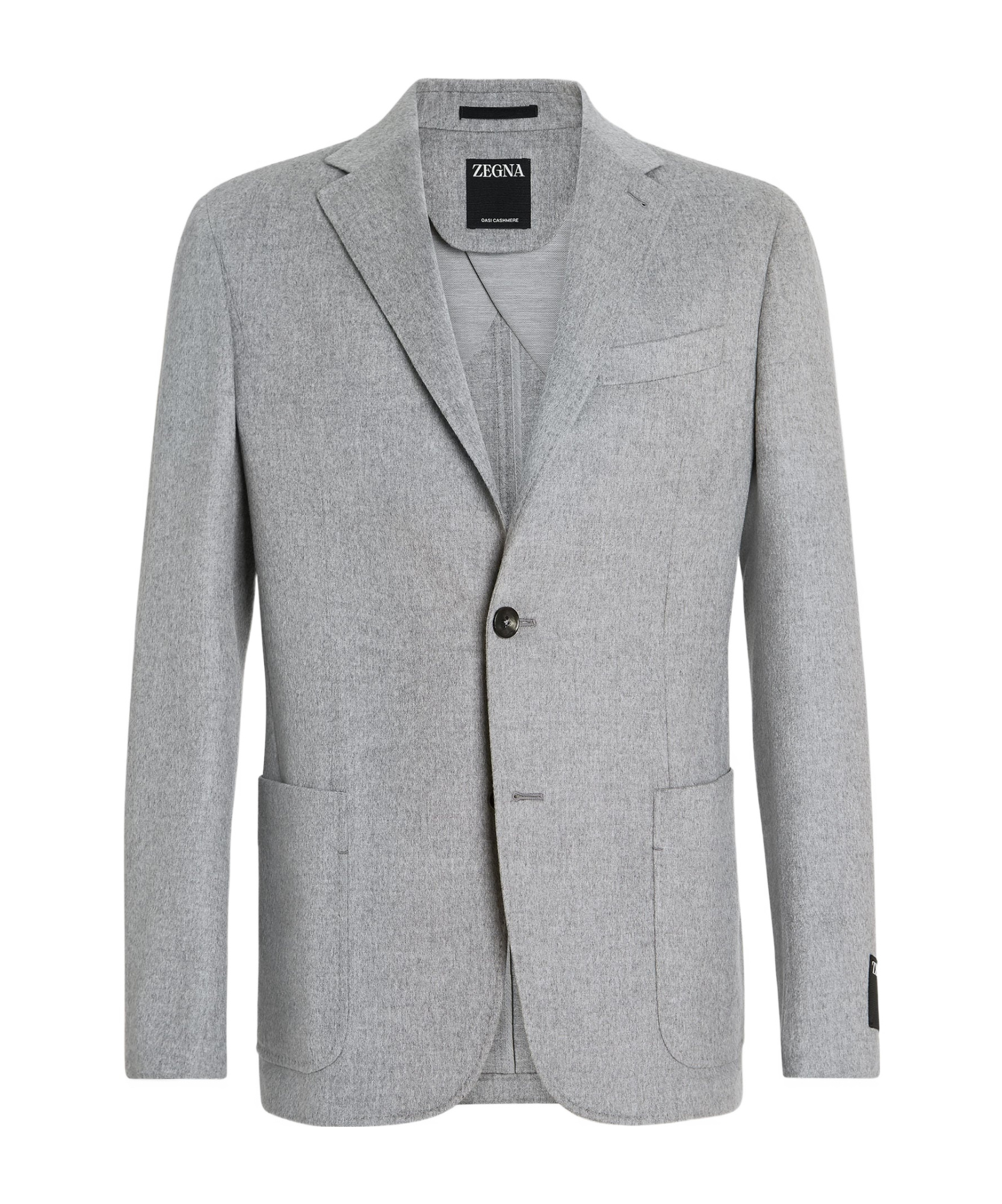 Zegna Oasi Cashmere Suit Jacket In Gray