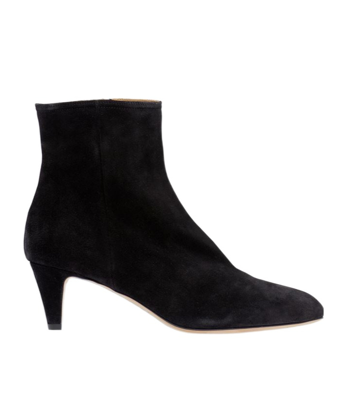 Isabel Marant 'deone' Suede Ankle Boots In Black