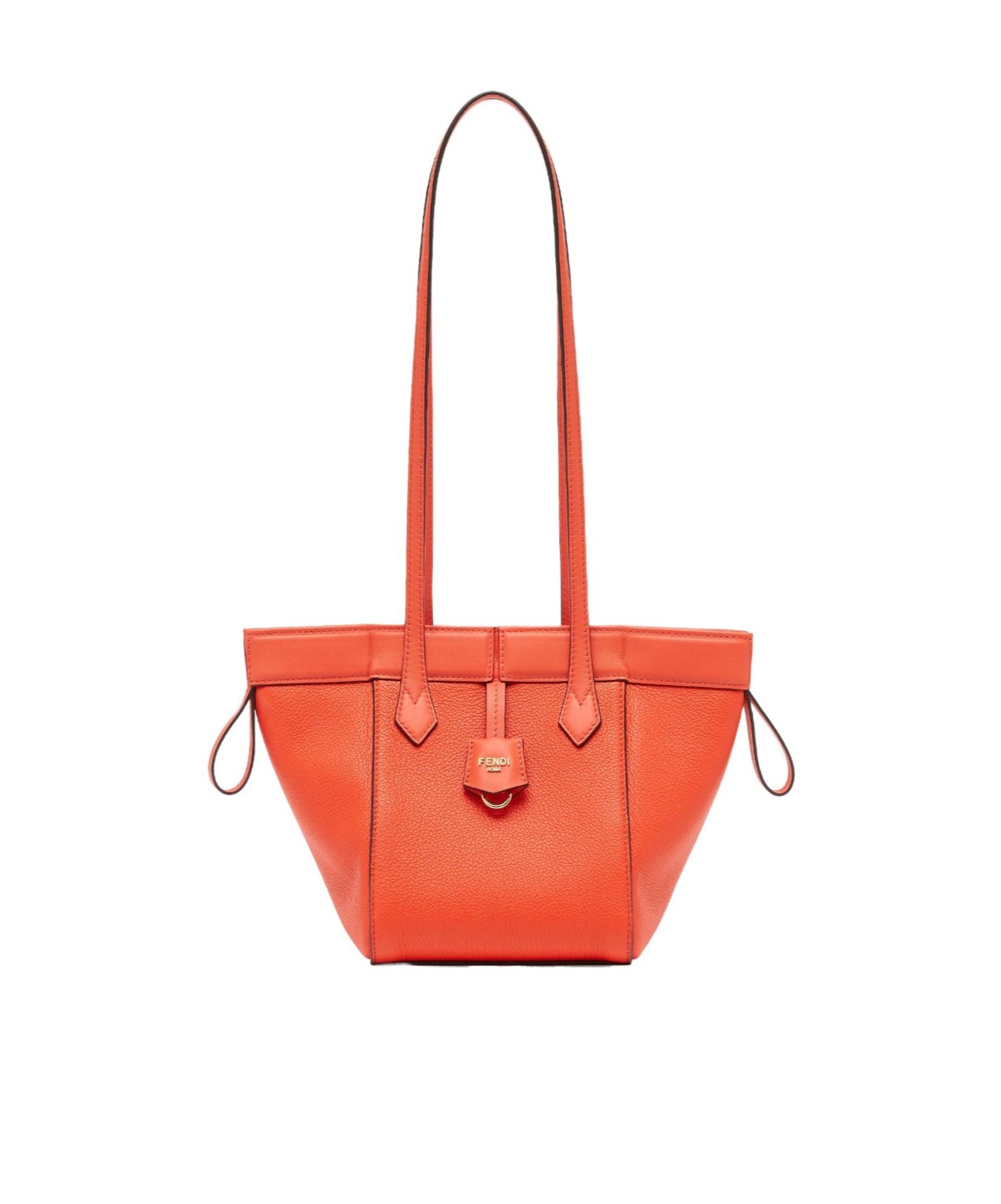 Fendi Red Leather Mini Bag That Can Be Transformed In Red