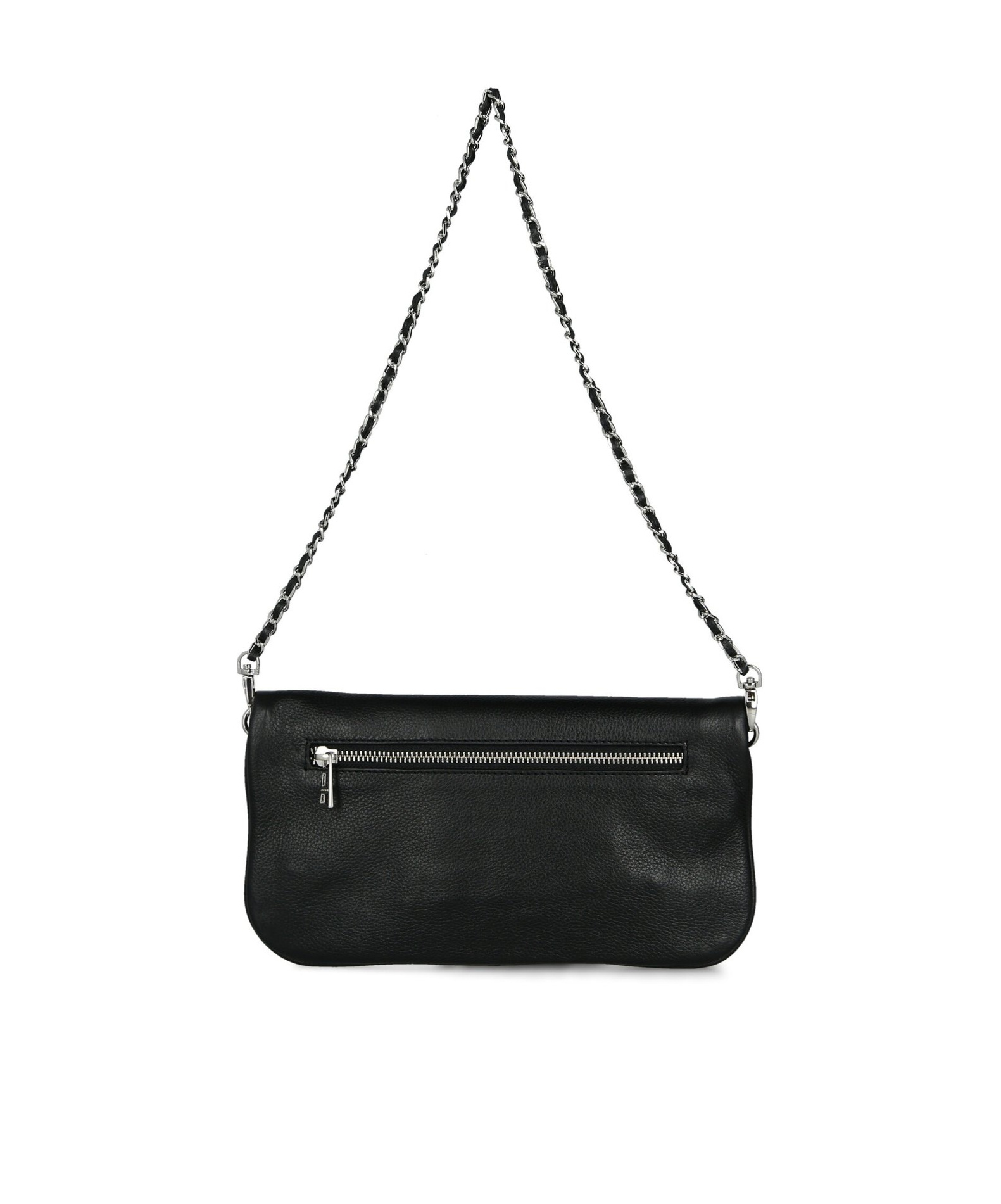 Zadig & Voltaire Flip Shoulder Bag In Black