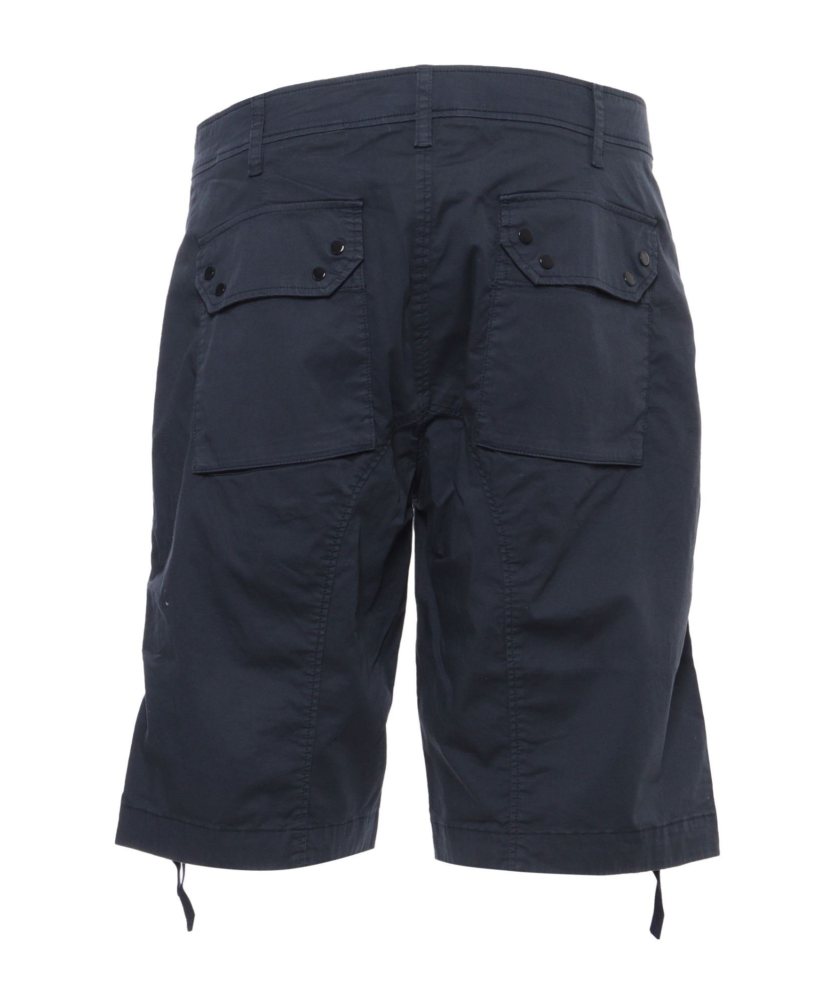Ten C Blue Bermuda In Black