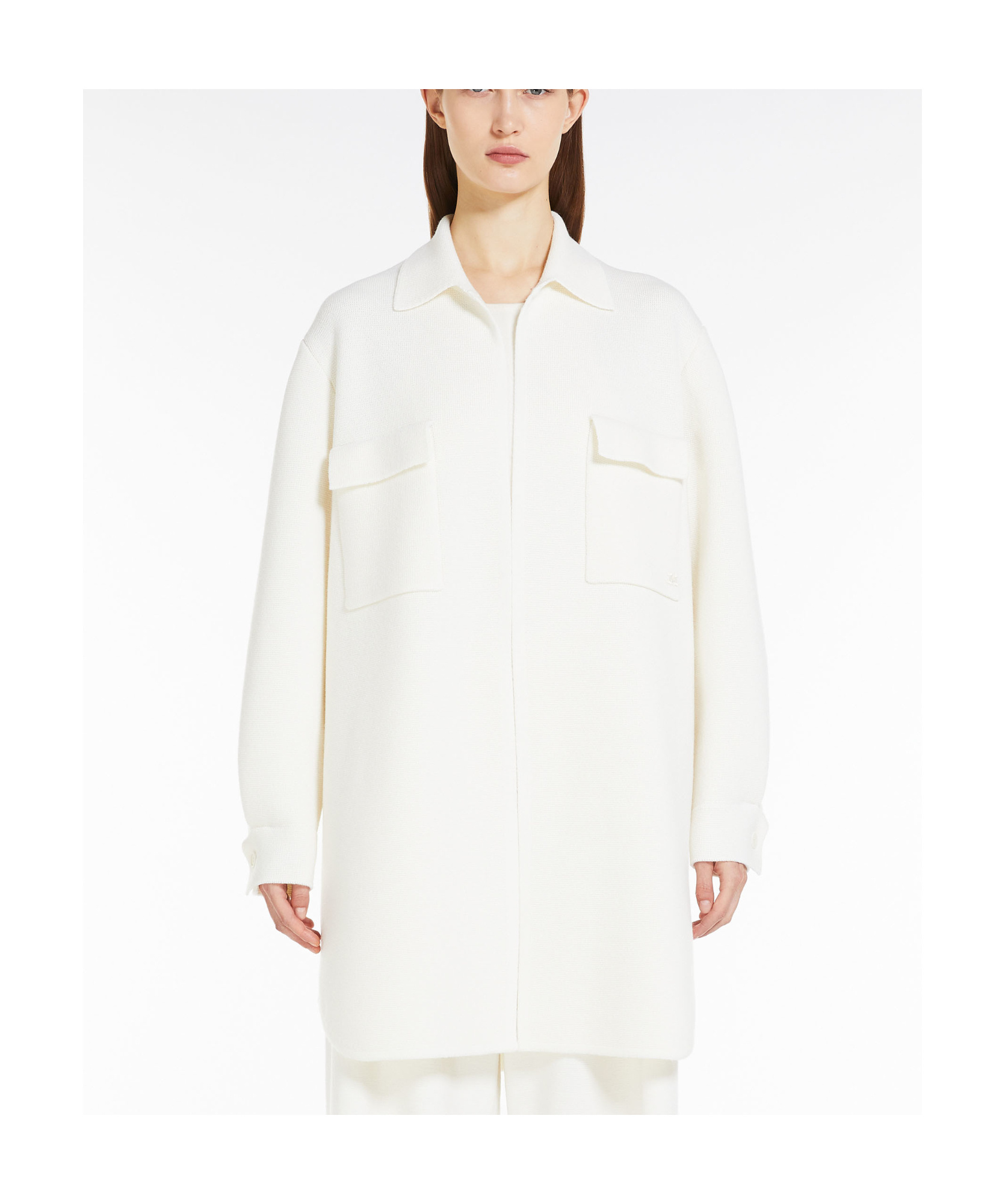 MAX MARA WOOL LONG-SLEEVED JACKET