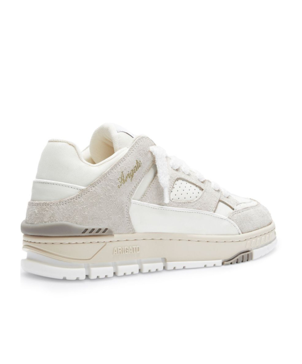 Axel Arigato Suede And Leather Sneakers With Cushioned Sole In Multi