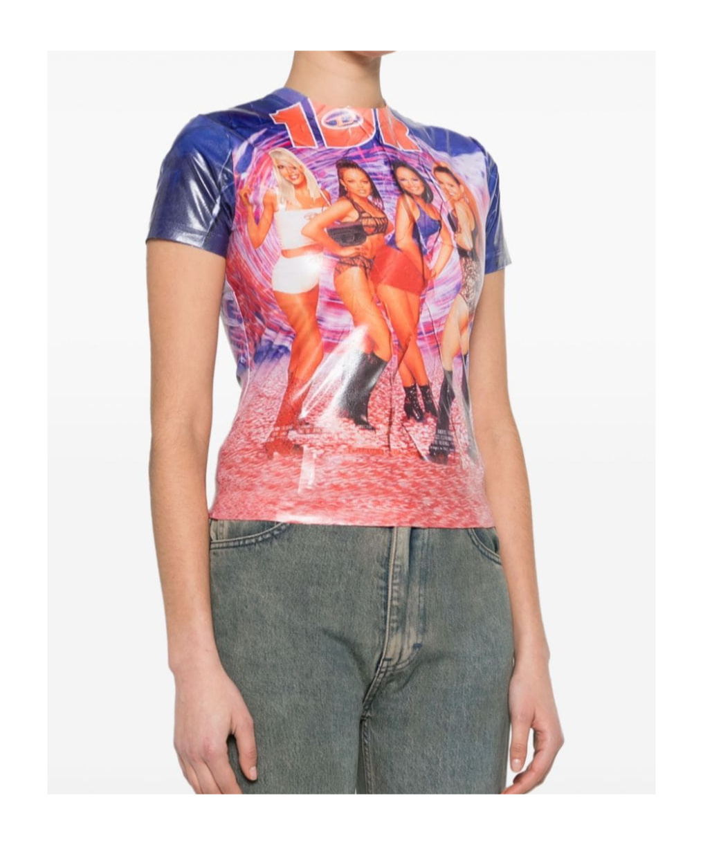 Diesel Jodie T-shirt Clothing In Multicolor