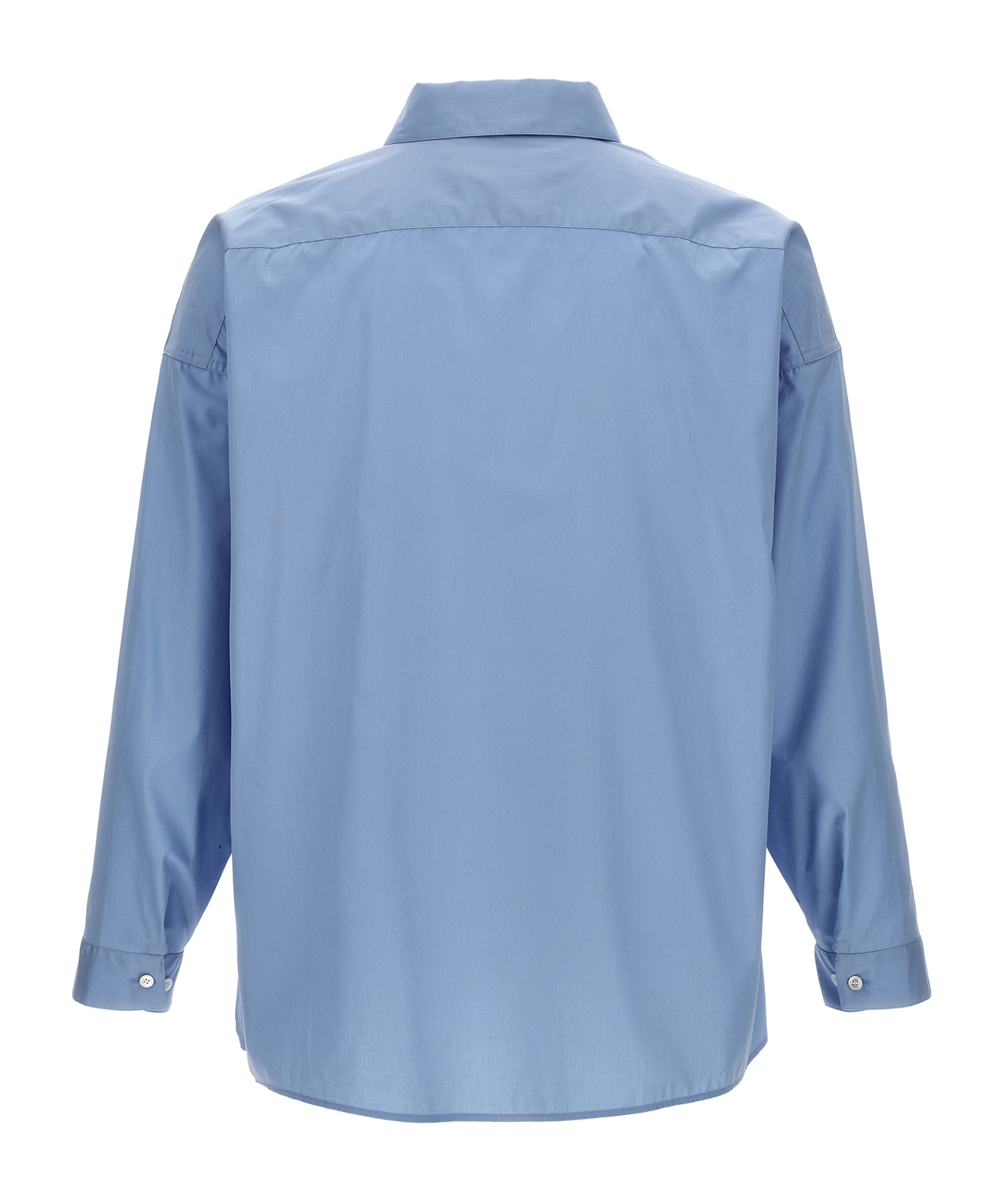 MARNI MARNI LOGO PRINTED LONG-SLEEVED SHIRT