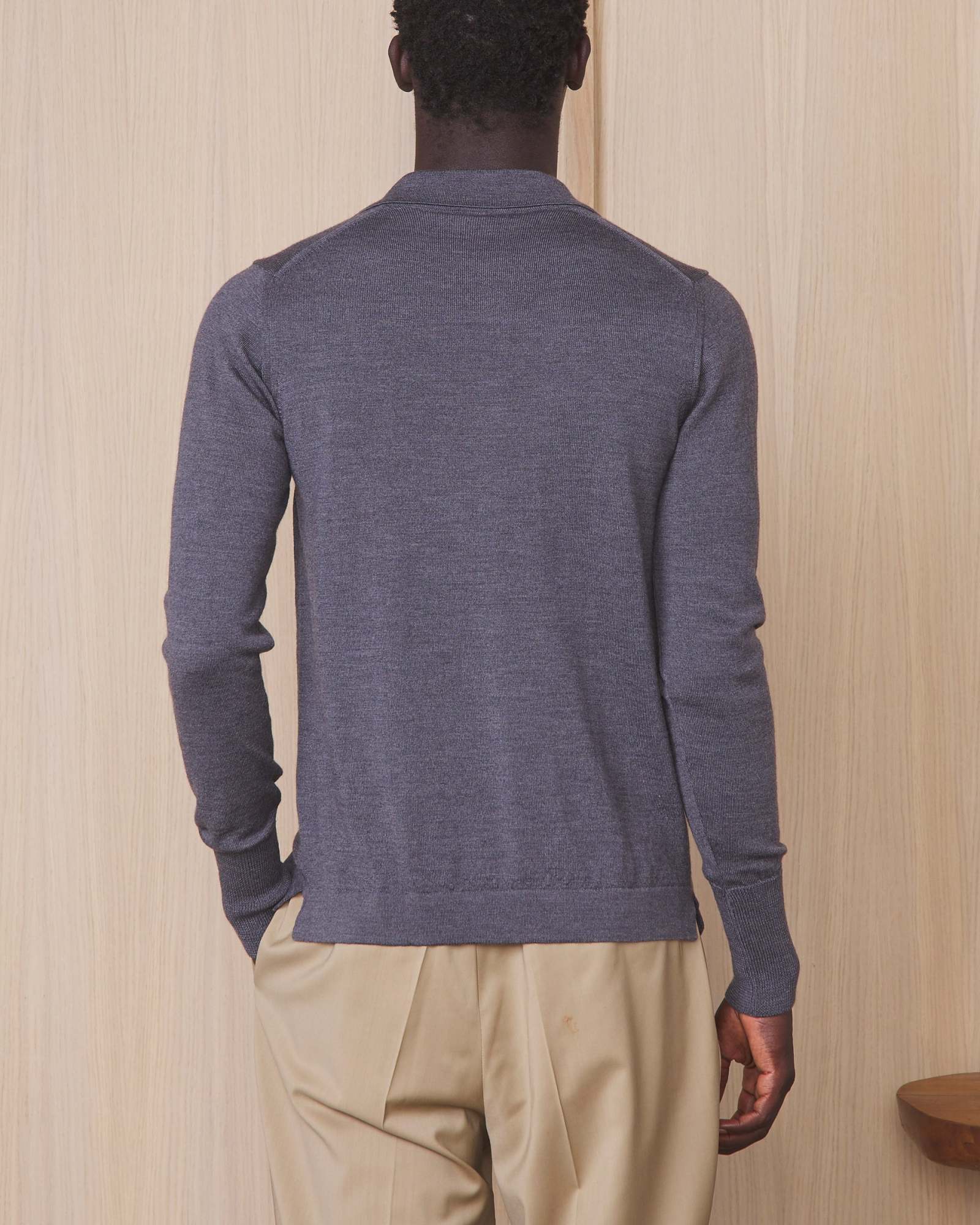 OFFICINE GENERALE BRENT MERINO POLO SHIRT