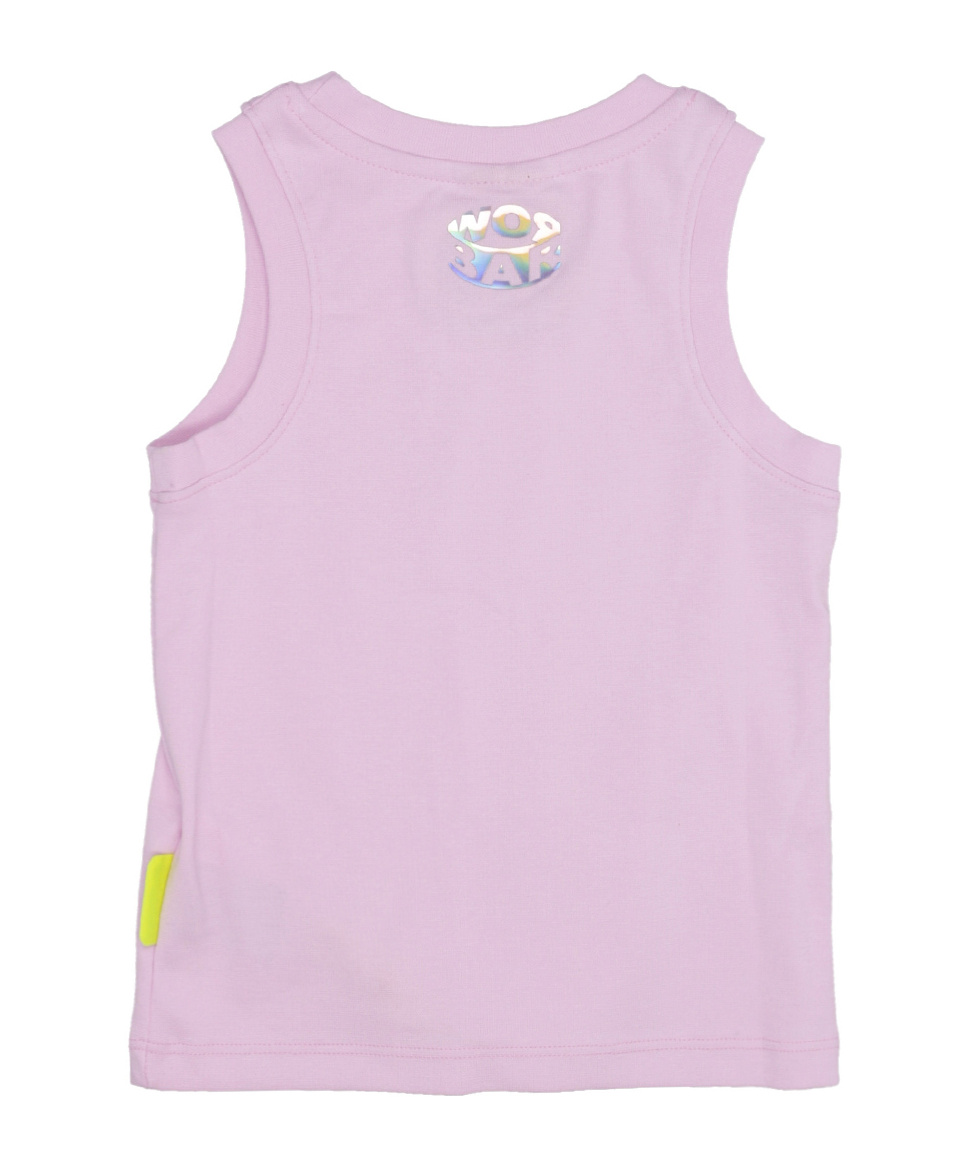 Shop Barrow Smiley-face Tank Top In Purple