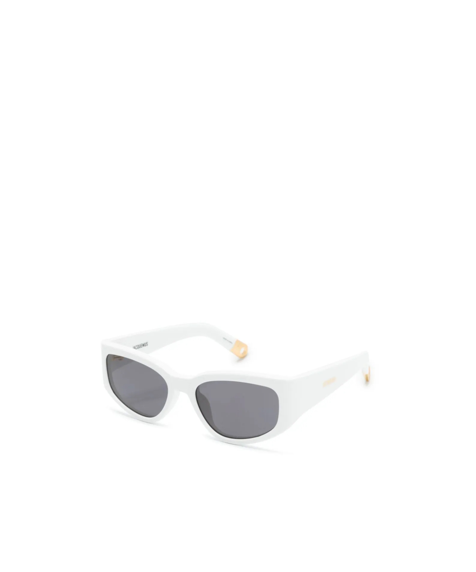 Jacquemus Rectangle-frame Sunglasses In Gray