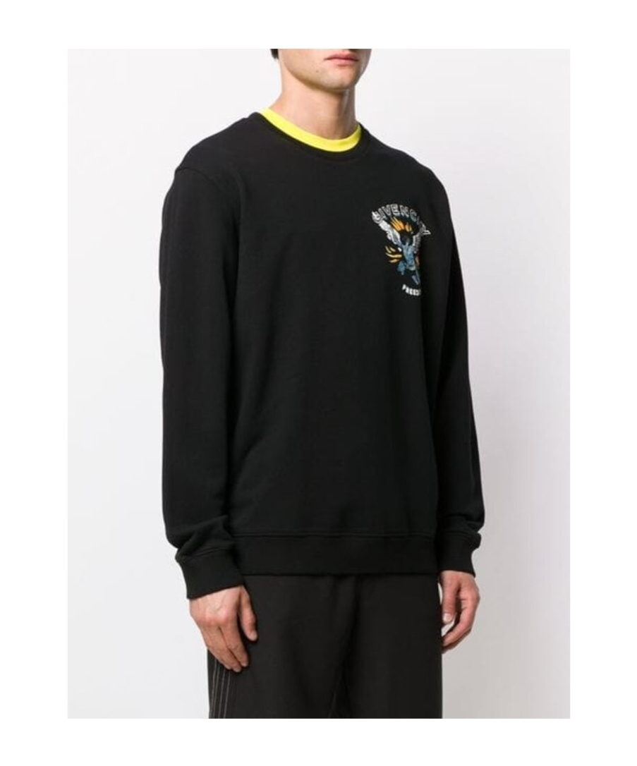 Givenchy Rib Round-necked Sweater In Black