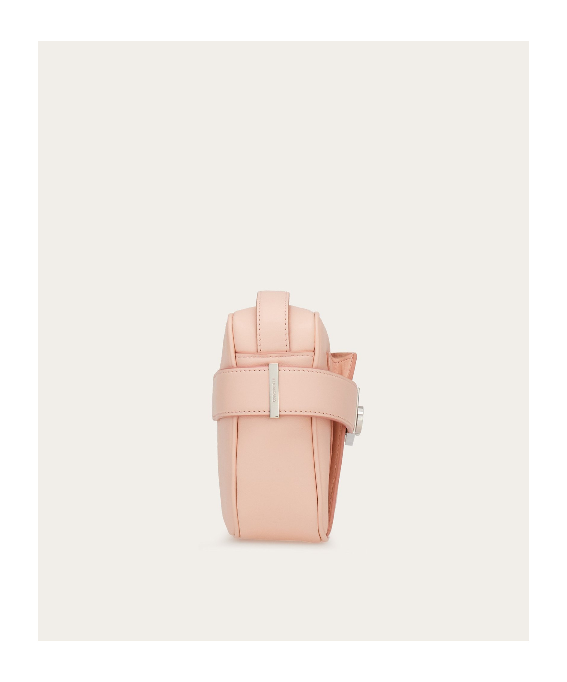 Ferragamo Small Archive Camera Case Crossbody Bag In Nude