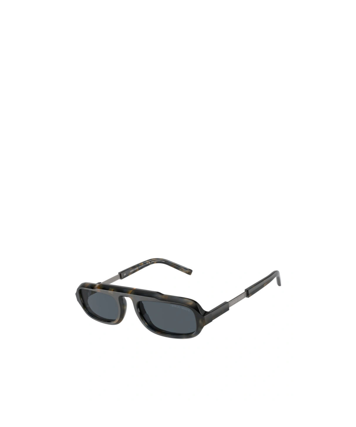 Giorgio Armani Full-framed Sunglasses In Gray