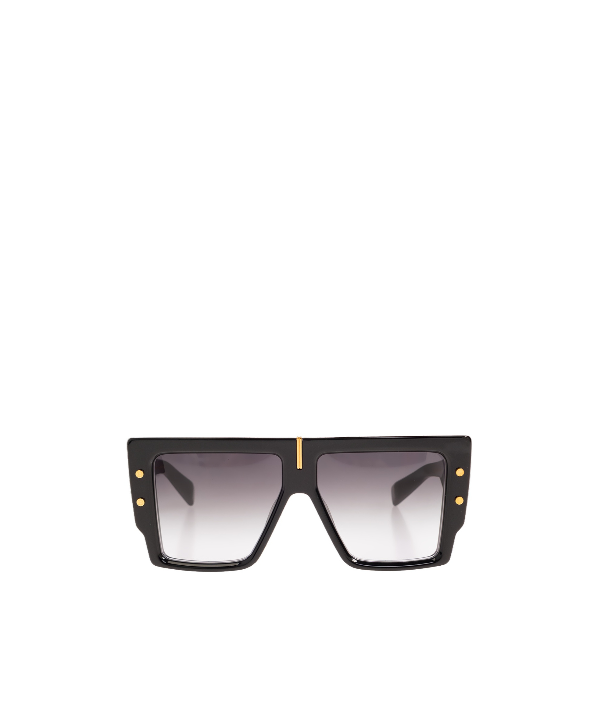 Balmain Logo Sunglasses In Black