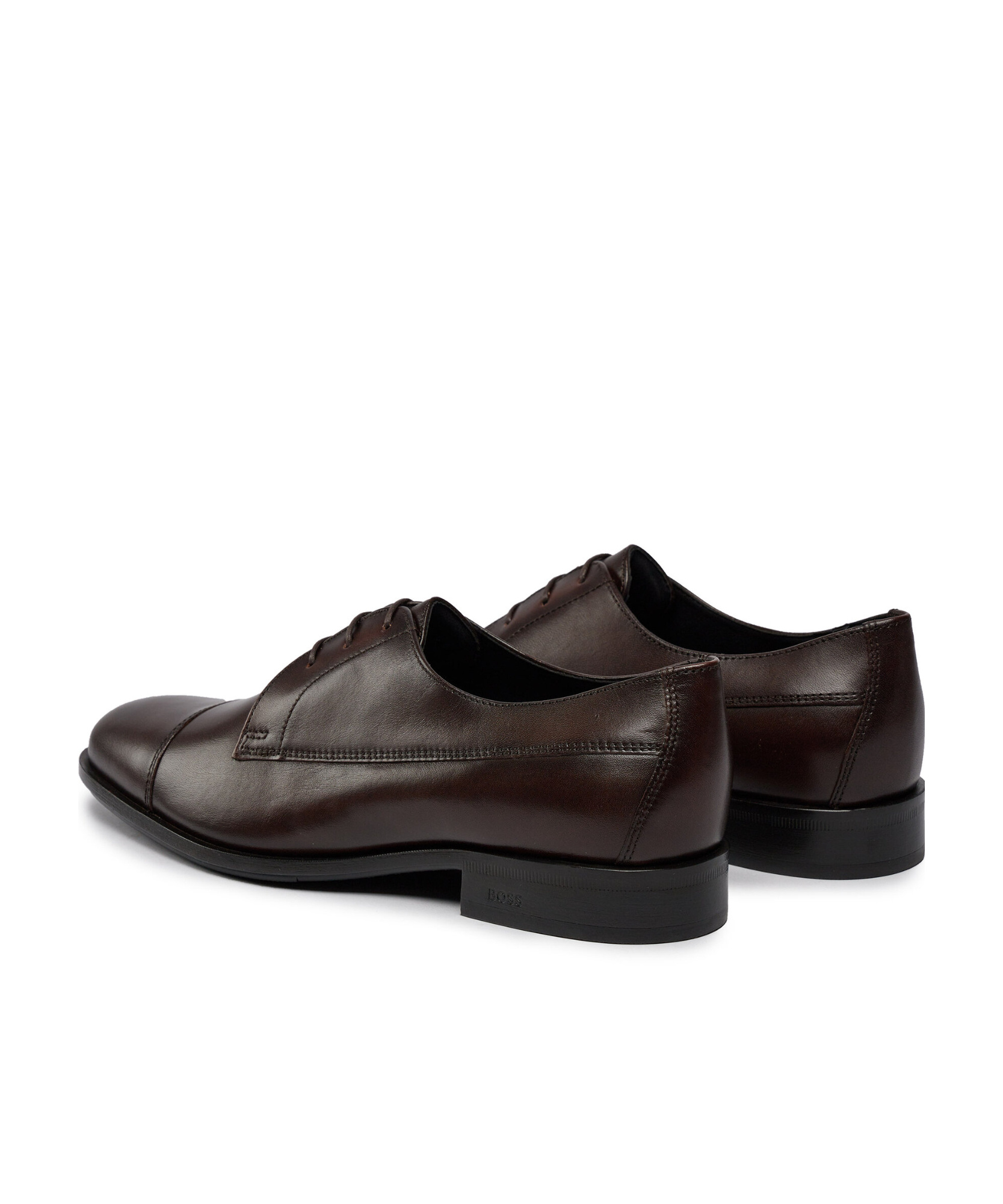 Hugo Boss Lace Up Business Dress Shoes In Black