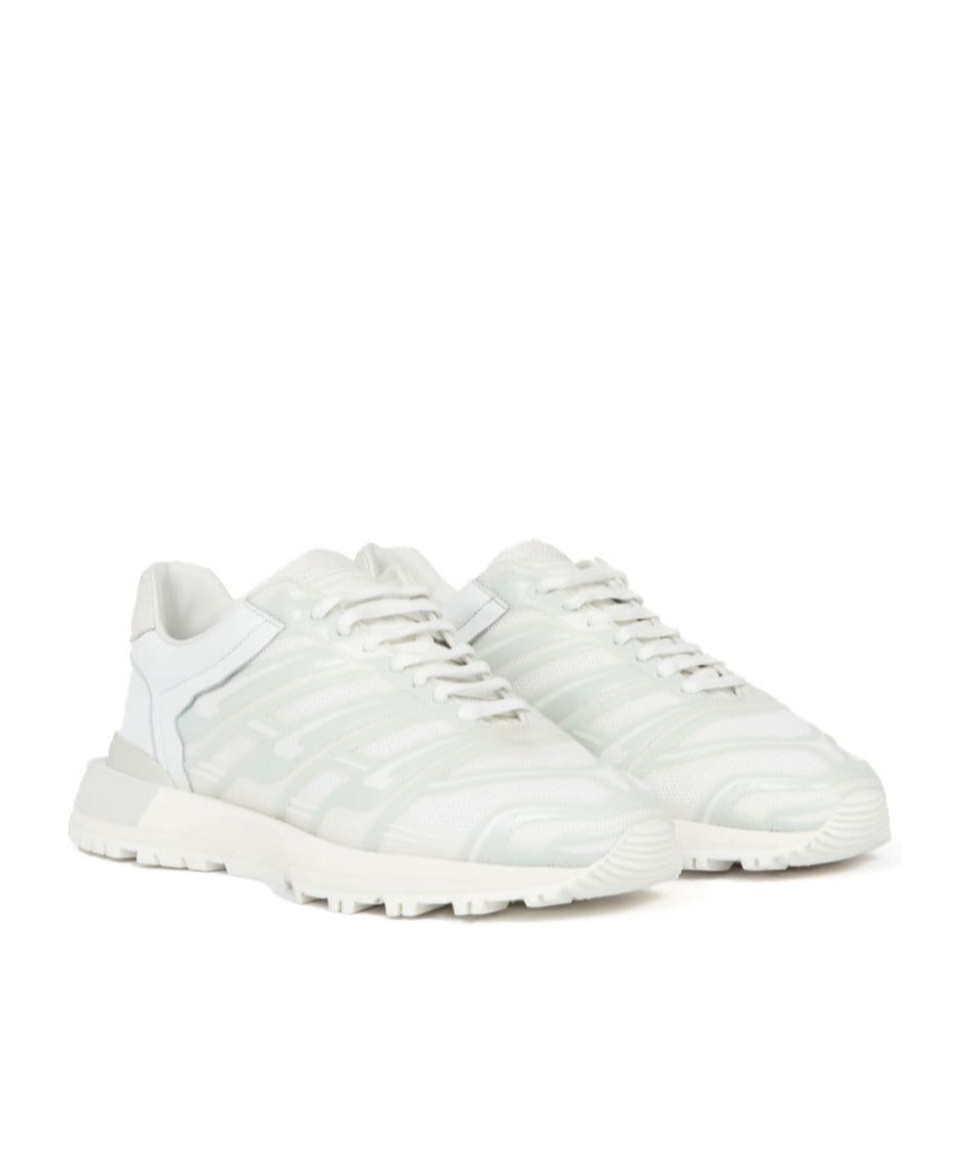 Maison Margiela White 50-50 Sneakers In White