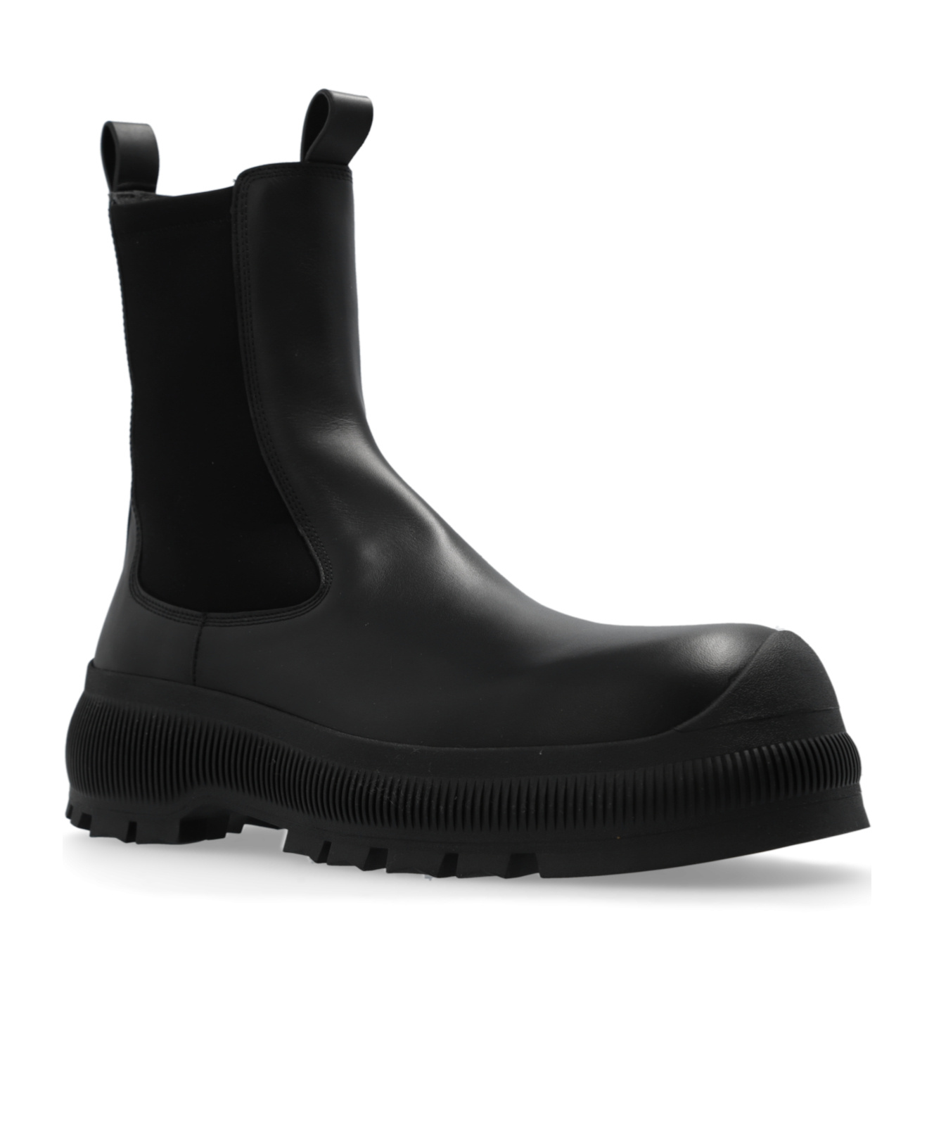 Jil Sander Chelsea Boot In Black