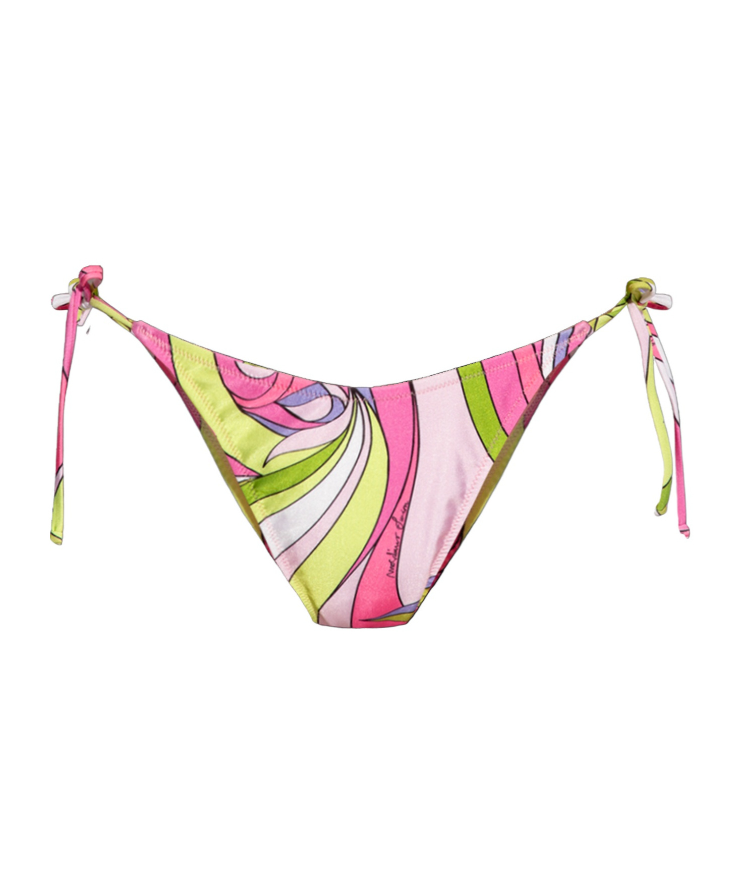 Moschino Tie Bikini Briefs In Multicolor