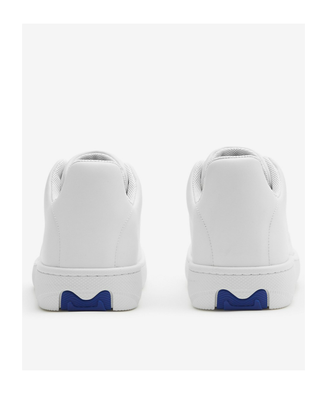 Burberry Women Box Sneaker In Leather In White