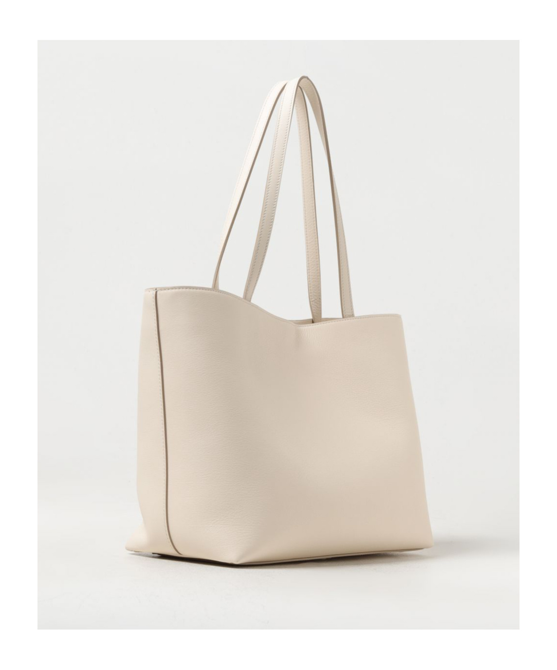 Shop Bally Alphabetic Sign Handbag In Nude