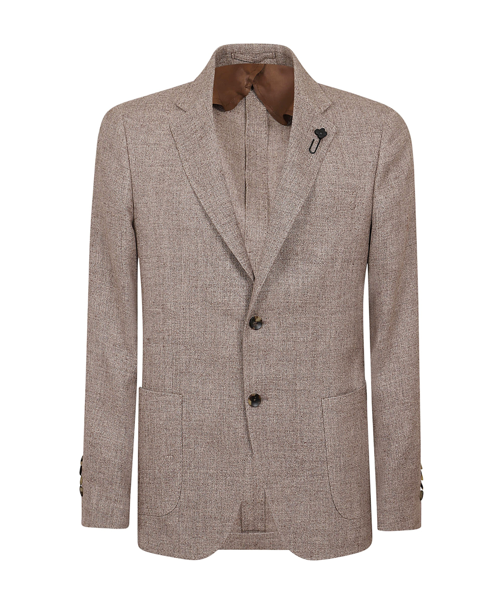 Lardini Giacca Uomo Special Line Drop 7 Reg In Nude