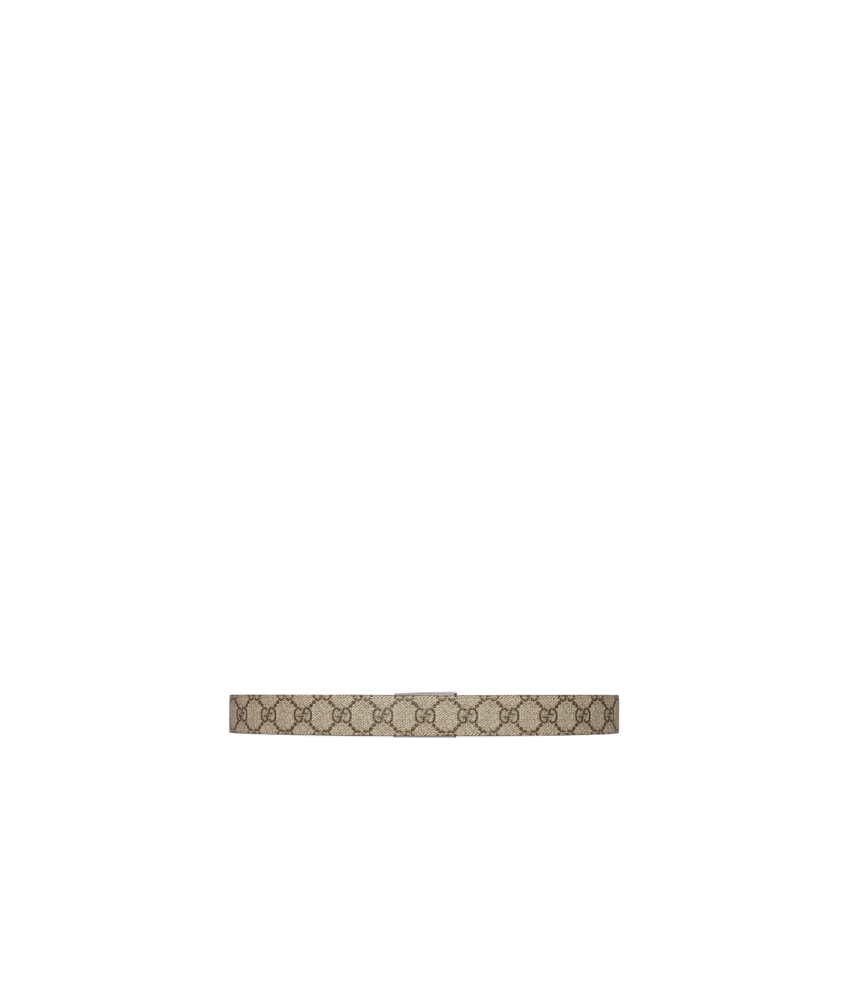 Gucci Interlocking G Reversible Belt In Black