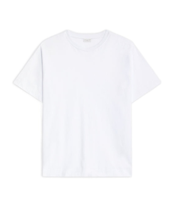 Dries Van Noten Man T-shirt White Size Xl Cotton In White