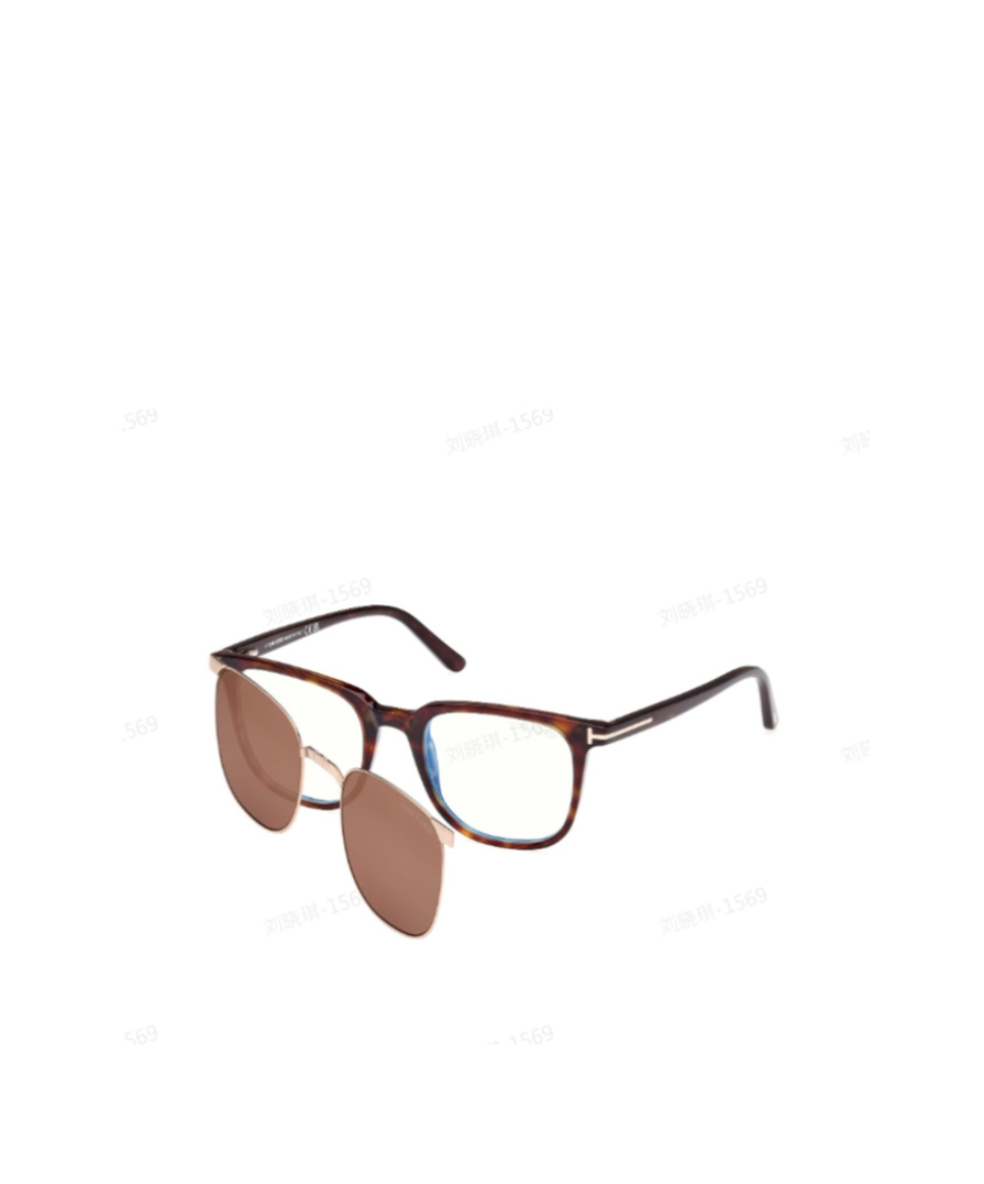 Tom Ford Square Frame Flat Mirror In White