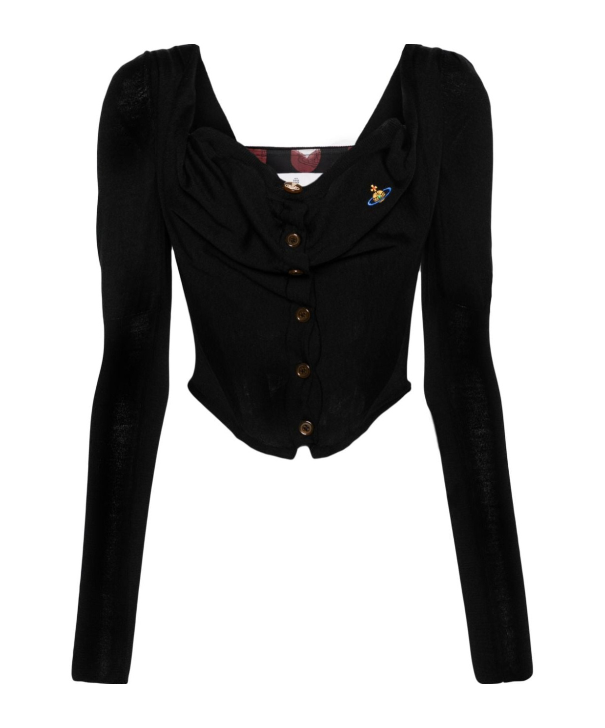 Shop Vivienne Westwood Bea Corset Top In Black