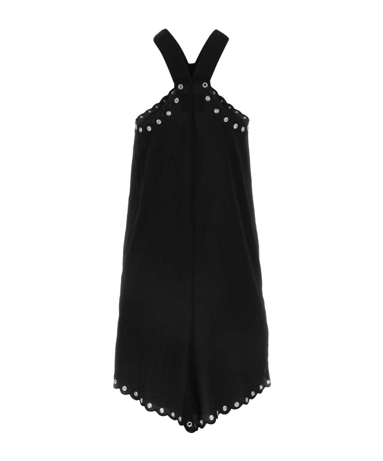 Shop Isabel Marant Sleeveless Mini Dress In Black