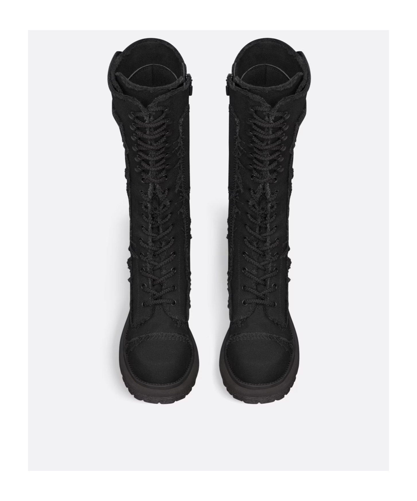 Dior Ebel Long Boots In Black