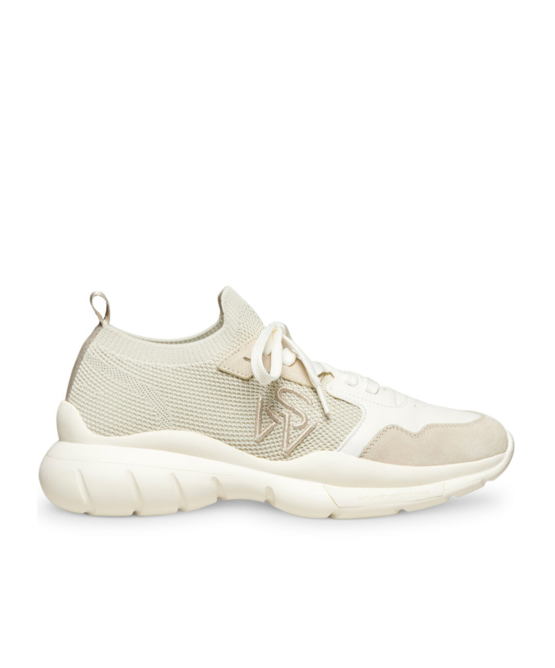 Stuart Weitzman 5050 Sneaker In White