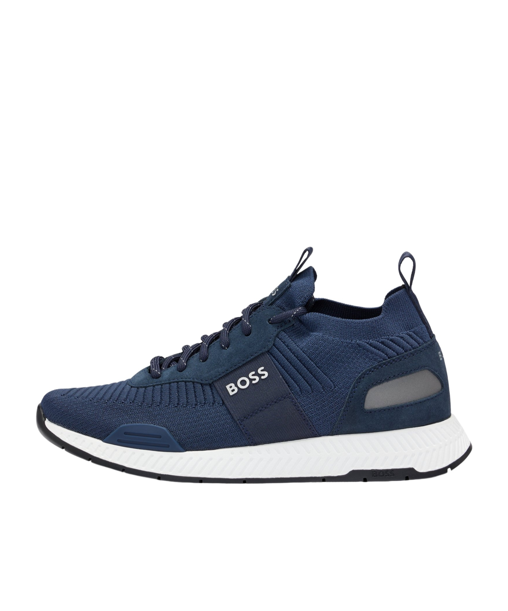 HUGO BOSS KNITTED-UPPER SNEAKERS