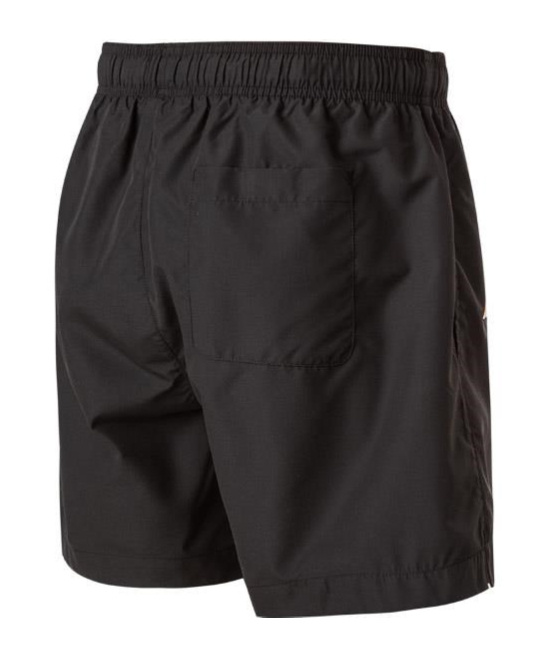 Hugo Boss Elastic Belt Swimming Trunks In Black