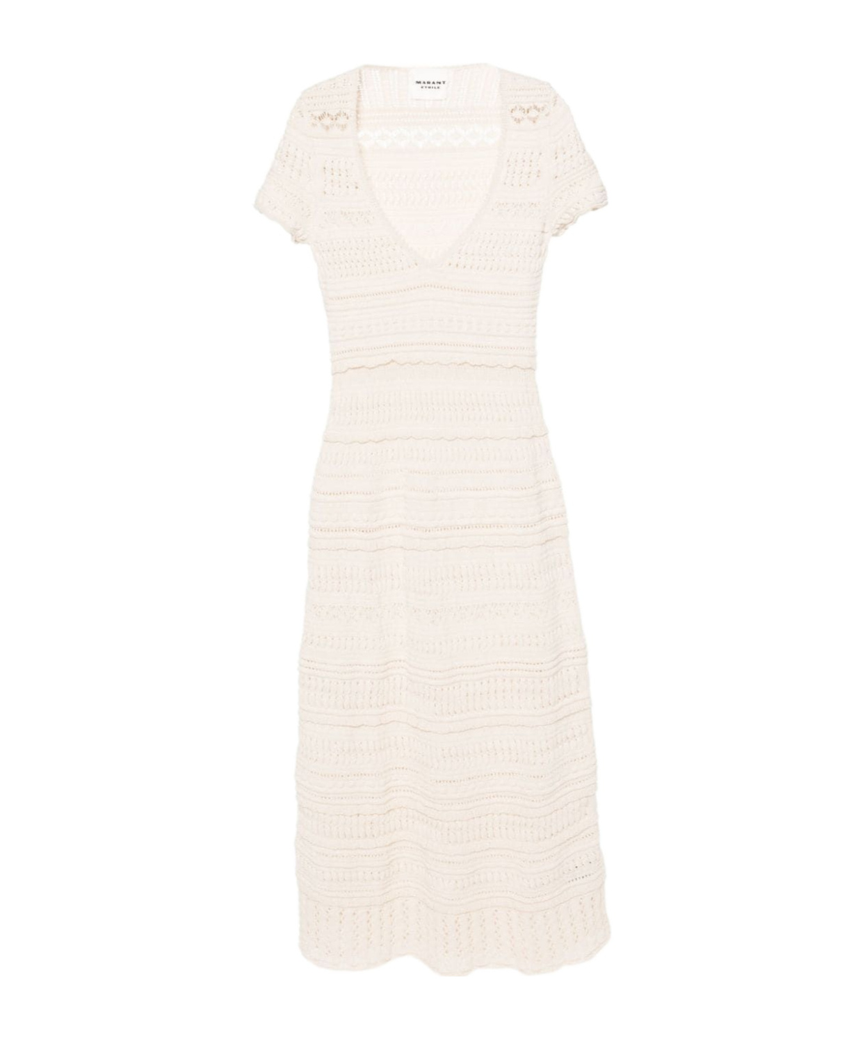 Isabel Marant Étoile Jinny Crochet-knit Maxi Dress In White