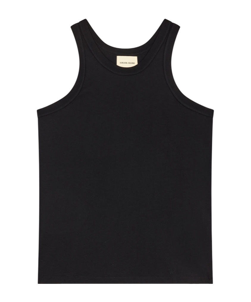 LOULOU STUDIO LOULOU STUDIO CREWNECK SLEEVELESS TANK TOP 