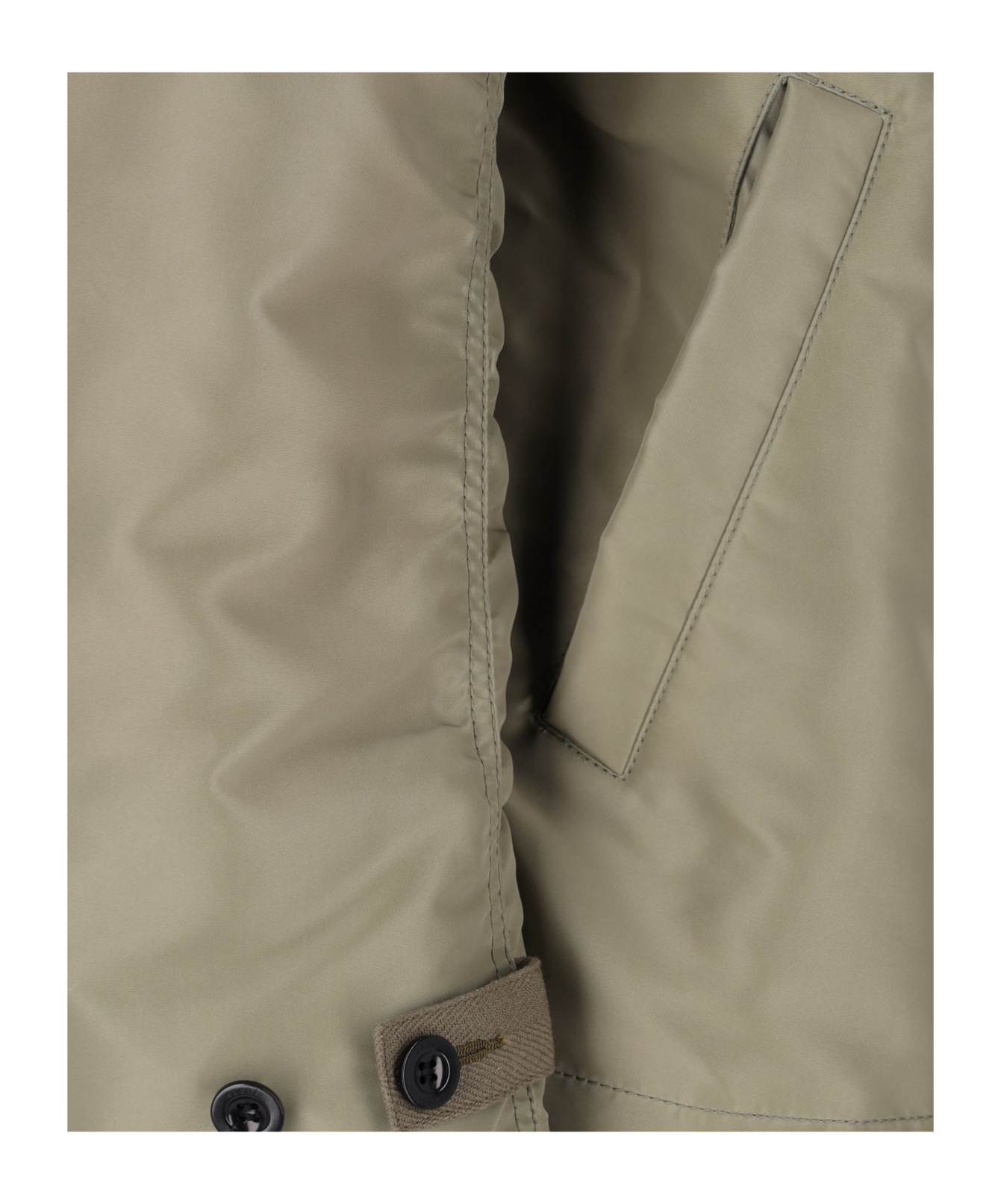 Sacai Shirt Style Casual Jacket In Nude