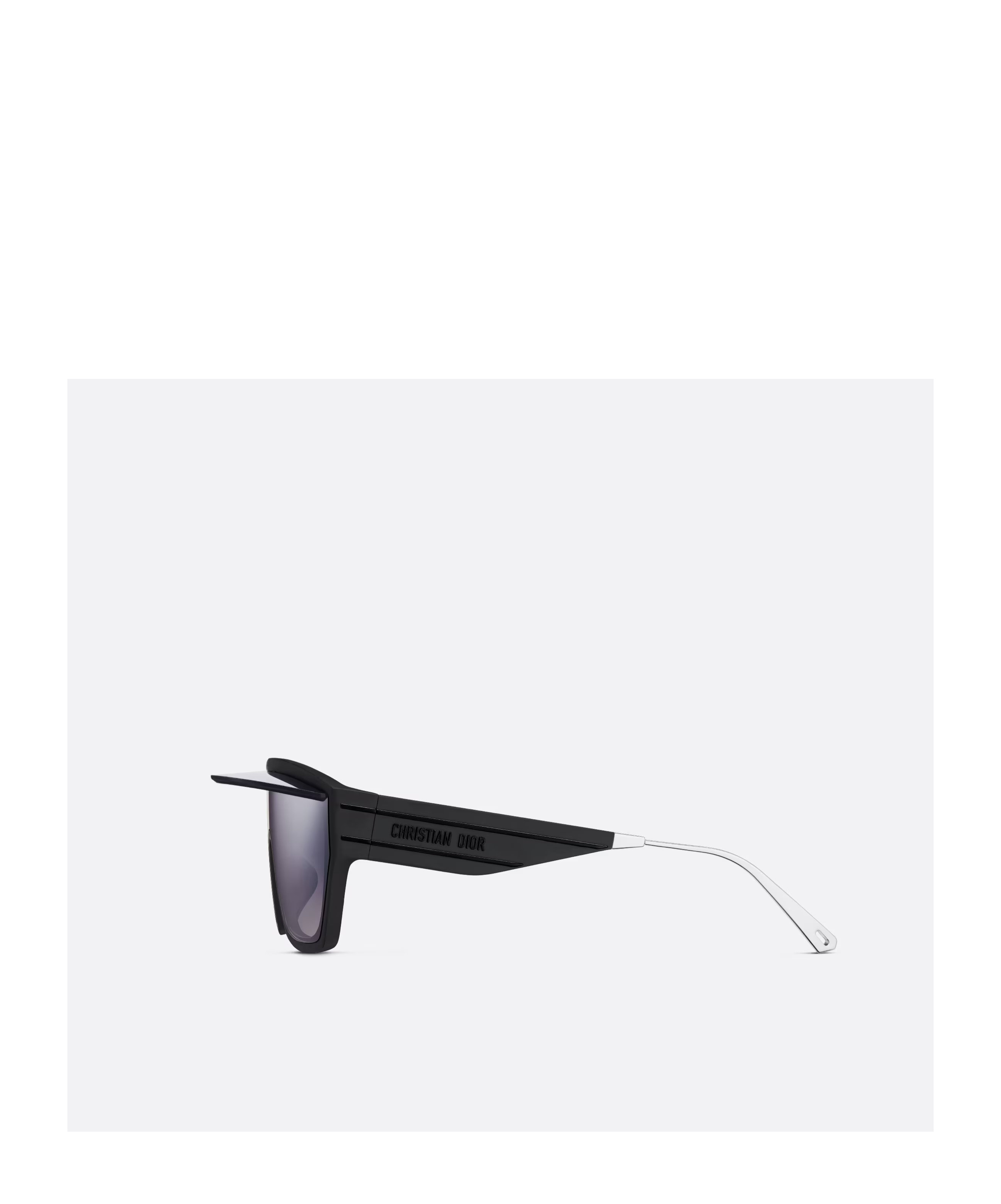 Dior Club M7u Logo Sunglasses In Black
