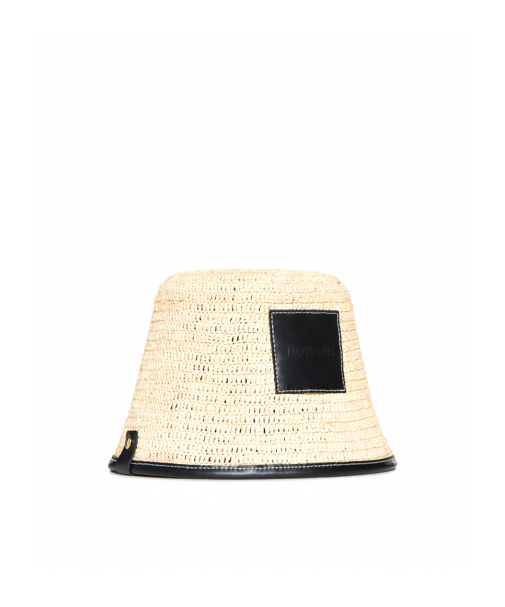 Jacquemus Le Bob Soli Bucket Hat In Nude